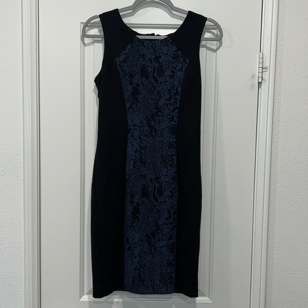Banana Republic Black Blue Dress 4
